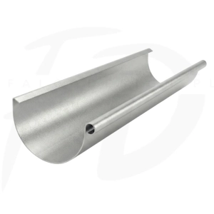 Rynna stalowa Inguri 150mm długość 3m kolor srebrny metalik RAL 9006